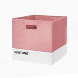 Pantone™ Multifunctionele opbergdoos voor speeldobbelstenen voor kinderen en organizer, ruimtebesparende kast, inklapbare opbergmand ook voor boekenplanken, speelgoedmand voor kinderen, 32,5 x 32,5 x