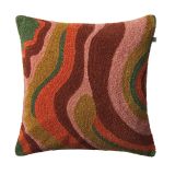Chhatwal & Jonsson Sagar Housse de coussin 50x50 cm Abricot Orange-Rose