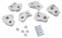 Grijze klimstenen - 6 stuks - Inclusief bevestigingsset - 8 x 11,5 cm