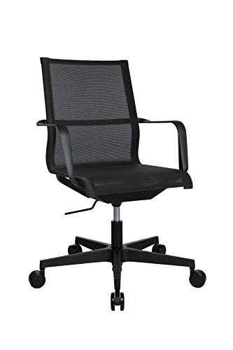 Topstar Bureastoel, Zwart, 59 x 64 x 113 cm