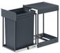 SONGMICS Uittrekbare Keukenprullenbak - 20L - Grijs