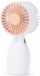Merkloos Cooling Mini handventilator - oranje - 6 x 12 cm - USB - verkoeling in zomer - Op batterijen