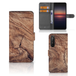 Sony Xperia 1 II Étui style livre tronc d'arbre