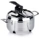 PROFI Autocuiseur - 3,5 litre - Inox - Convient pour plaques de cuisson à gaz et à induction - 20 cm - Certifié LFGB