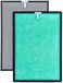 GUTFELS 5050104 Filtre purificateur d'air HEPA/charbon Vert, Gris 2 pièce(s)