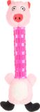 Flamingo Jouets pour chien NECKI Varken - Peluche - Rose - 38 x 15 cm