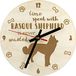 Art-Dog Horloge – Chien de Berger Basque