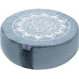 Florensi Meditatiekussen, comfortabel vloerkussen, traditioneel Tibetaans meditatiekussen met mooie fluwelen overtrek, groot vloerkussen