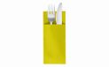 VelaHub Soft Point 50 Bestekservetten, hoogwaardig, wegwerpservetten, 32 x 38 cm, limoen