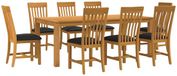 vidaXL - Table de bar - Noir - Plastique