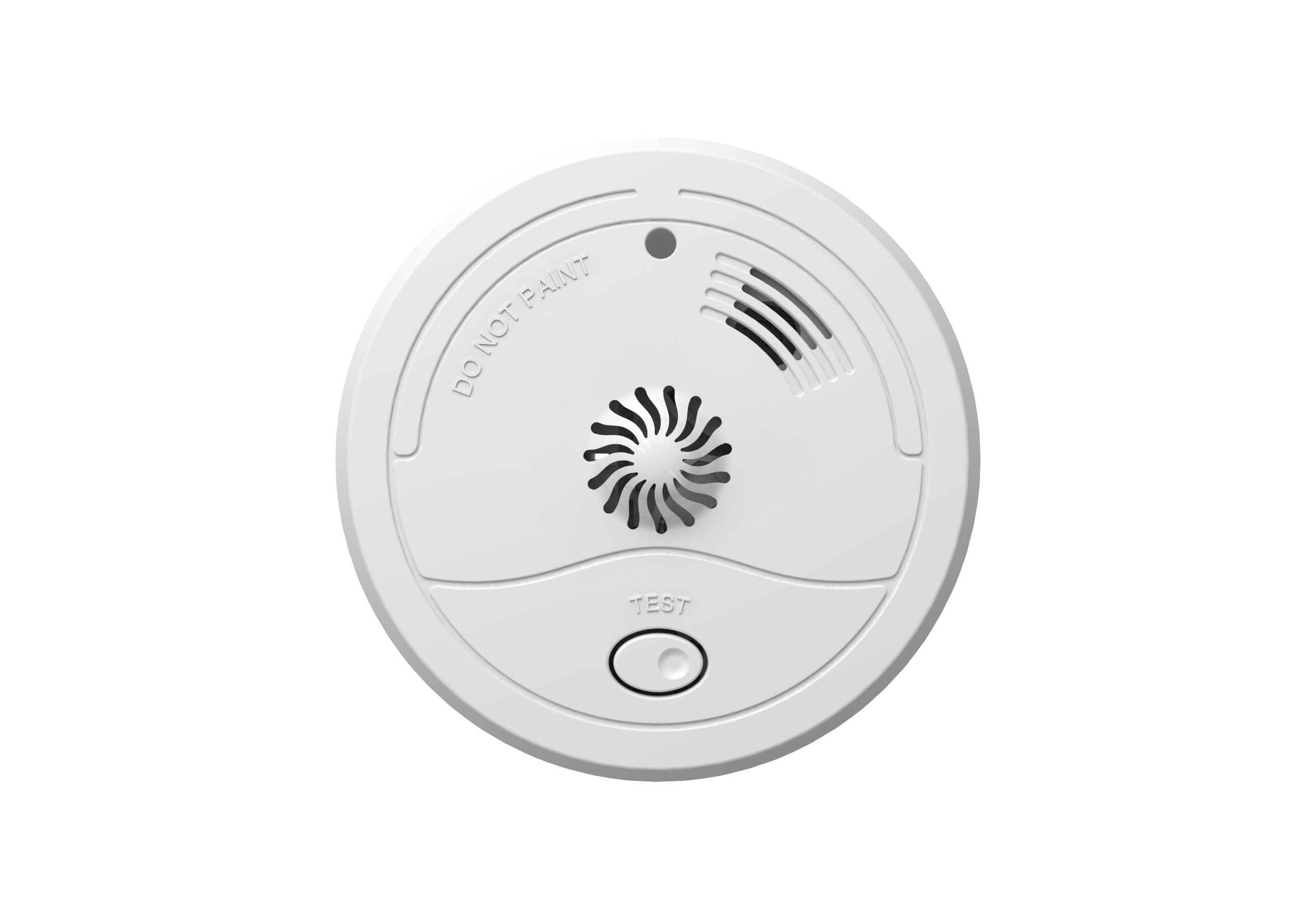 Profile Hittemelder - Vaste temperatuur hitte detector - Bedraad - Wit