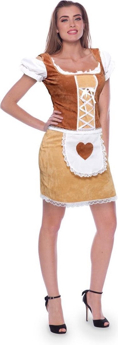 Folat Dirndl Dames Judith Bruin - L