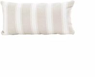 4 Seasons Outdoor Sierkussen 30x60 cm boucle stripe cream