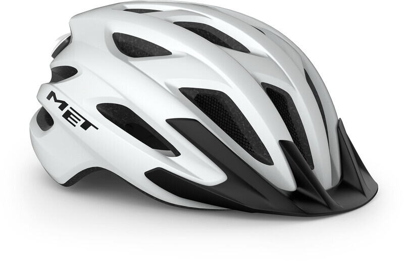 MET Crossover MIPS Helmet, wit