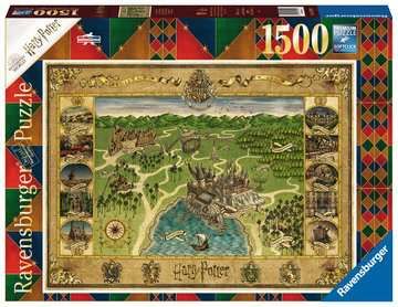 Ravensburger Harry Potter - Hogwarts Map Puzzle - 16599 - 14+ Years