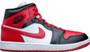Nike Air Jordan 1 Mid Bred Toe (W) - Sneaker - Unisex - 079