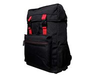 CLORD Acer Nitro Urban Rugzak, pc-rugzak, rugzak voor 15,6 inch laptop, met voorvak, polyester, waterdicht, licht, 605 g, zwart