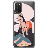 ERT GROUP mobiel telefoonhoesje voor Samsung A02S origineel en officieel erkend Babaco patroon Dogs 004