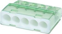 BES LED Vintex Lasklem - 5 Polig - 0.2-2.5 mm2 - Wit - 500 Stuks