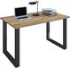 VCM bureau noir / chêne miel