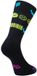 Sporcks Sokken 80's Night Unisex Zwart Nylon Maat 44-46