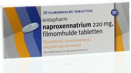 Leidapharm Naproxen natrium 220 mg 10st