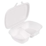 schelpen, Bionic schelpen, 2 Compartimenten, 900 ml, Wit