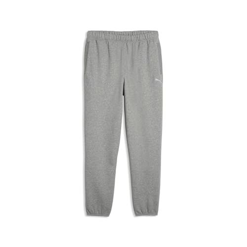 PUMA Fundamentals Fleece Basketball sweatpants voor heren XL, Medium Gray Heather
