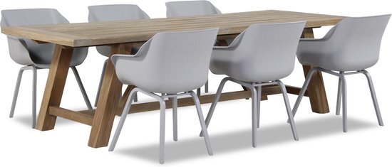 Hartman Sophie element/Lazio 260 cm dining tuinset 7-delig