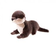 Heunec peluche loutre 40cm - jouet en peluche animal.