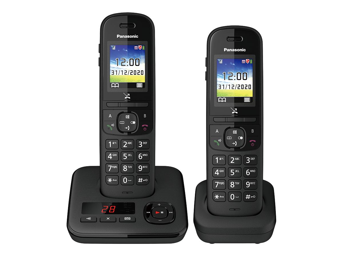 Panasonic KX-TGH722 Duo DECT Telefoon - Zwart