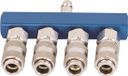 Scheppach 4-wegs splitter 7906100725