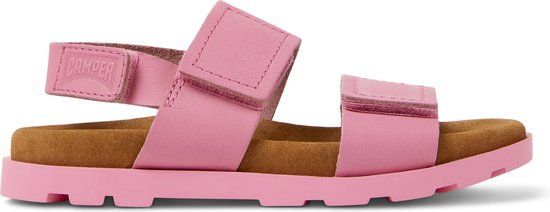 Camper Brutus Kinder Sandalen - Medium Roze - Maat 34 - Leer - Lente/Zomer 2023