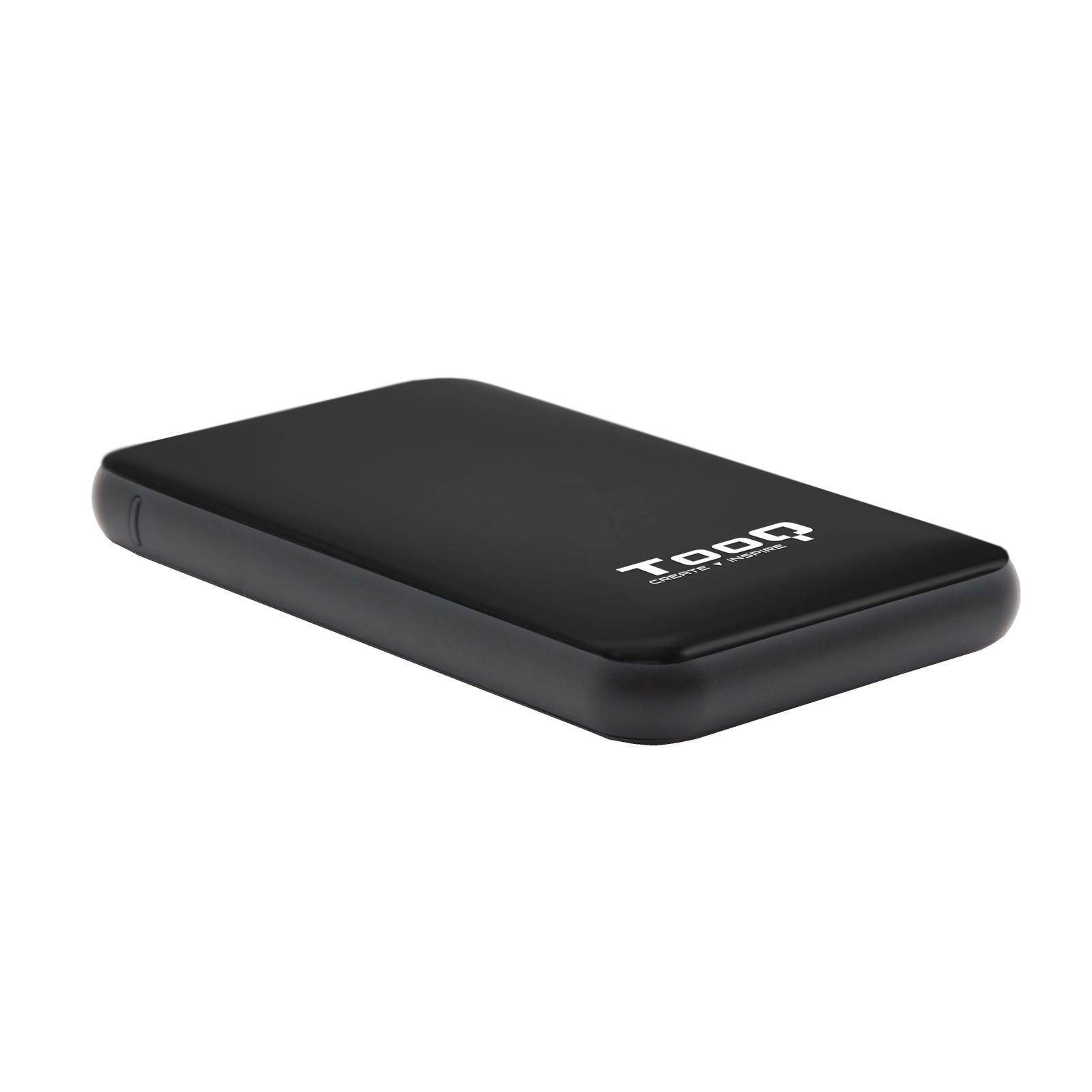 TooQ TQE-2528B - Behuizing voor opslagstations - Zwart