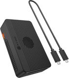 ICY BOX Heart RAID 2818 Bedraad USB4 Zwart