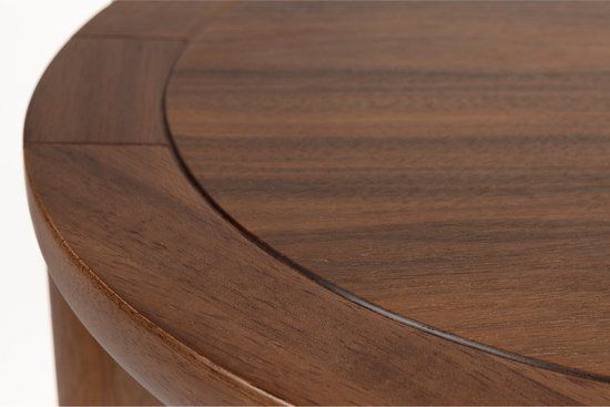Zuiver Storm Bijzettafel Rond - 45 cm - Bruin
