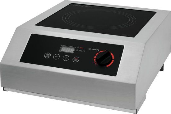 Saro COLDFIRE CT 35 Inductie Kookplaat - 1 Zone - 3500W - Horeca