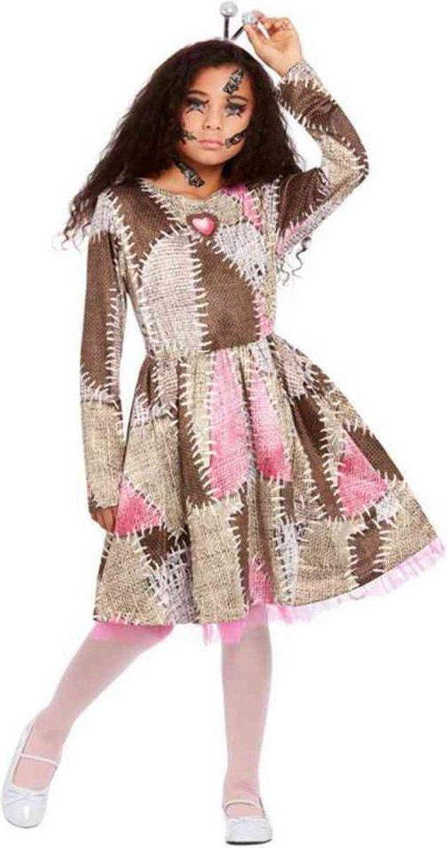 Smiffys Kinder Voodoo Doll Kostuum - Bruin - Kids tm 6 jaar