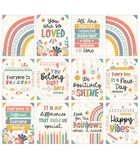 Carson Dellosa Wij behoren Boho Rainbow Motivational Poster Set