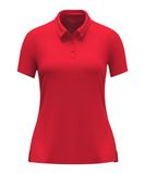 Jako Dynamic Uni Polo Dames - Rood | Maat: S