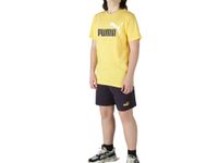 Puma Ensemble T-shirt et short Logo B, taille L Garçon couleur Jaune