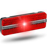 BÜCHEL Fietsachterlicht led voor dynamo gebruik, StVZO-goedgekeurd met parkeerlicht, bagagedrager, achterlicht Sunset Strep, fietsachterlicht, fietsachterlicht, dynamo, fietslicht achter, zwart