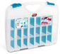 Boîte de rangement bleue - 26 compartiments - 312 x 238 x 51 mm