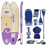 Skiffo Rivage Parma 11' – opblaasbare sup 2-in-1 kajak compleet – 335 x 86 x 15 cm – max. 160 kg – stabiel en veelzijdig – uniek design