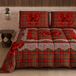 PETTI Artigiani Italiani Winterdekbed 220 × 260 cm, Tartan strik