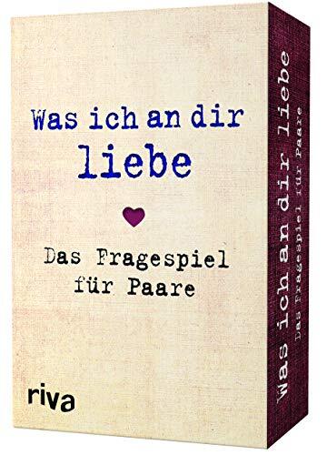 riva Verlag Was ich an dir liebe – Das Fragespiel für Paare