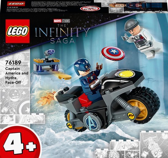 lego Marvel Avengers 4+ Captain America Hydra Confrontatie - 76189