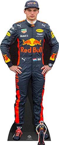 Star Cutouts Ltd CS667 Max Verstappen Kartonfiguur - 177 x 74 x 177 cm - Meerkleurig