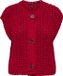 Only Gilet Onlchloe Ss Rib Button Vest Knt 15352208 Salsa Dames Maat - L
