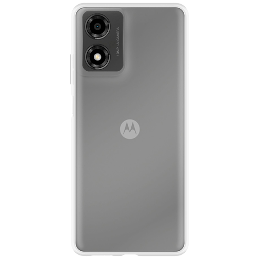 Just in Case TPU Back Cover Transparant Motorola Moto E14 - 8720878334138